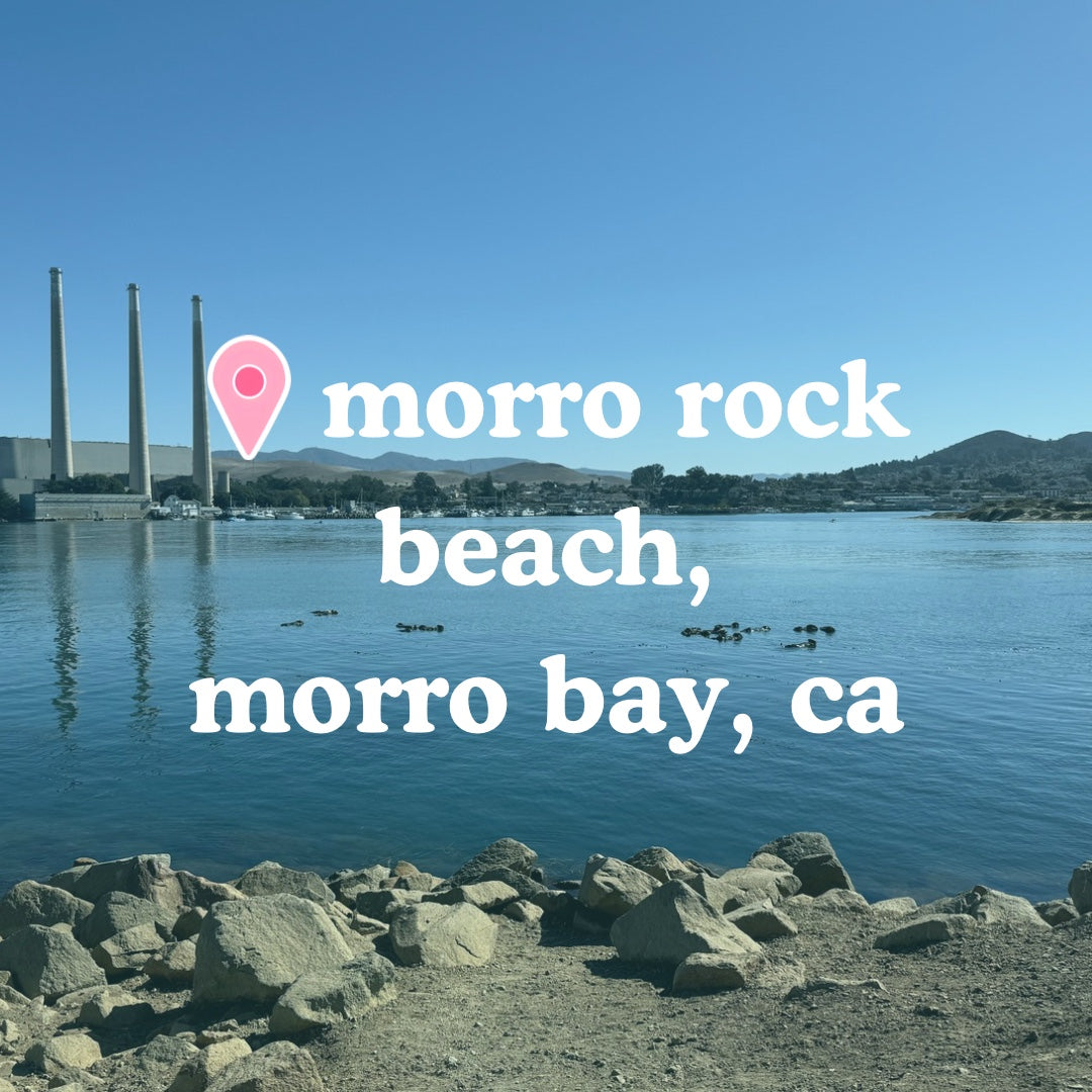 📍 Morro Rock Beach, Morro Bay, CA