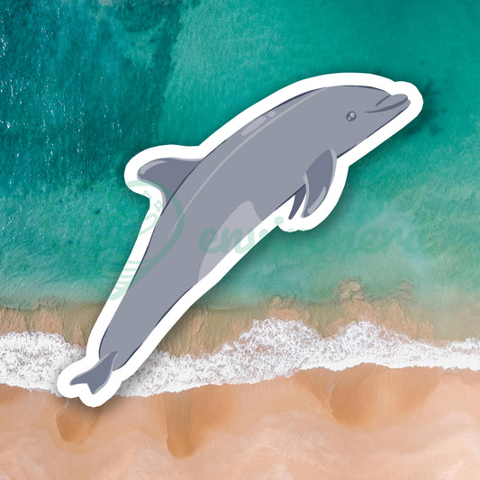 Bottlenose dolphin sticker