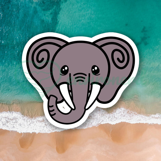 Elephant sticker