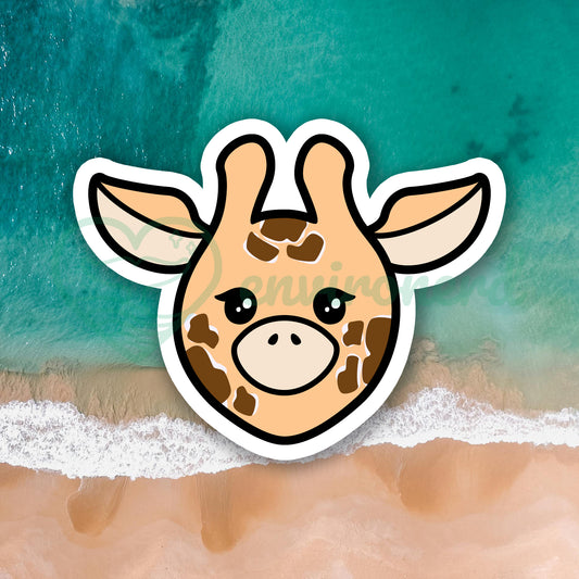 Giraffe sticker