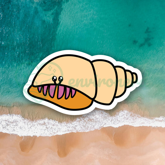 Hermit crab sticker