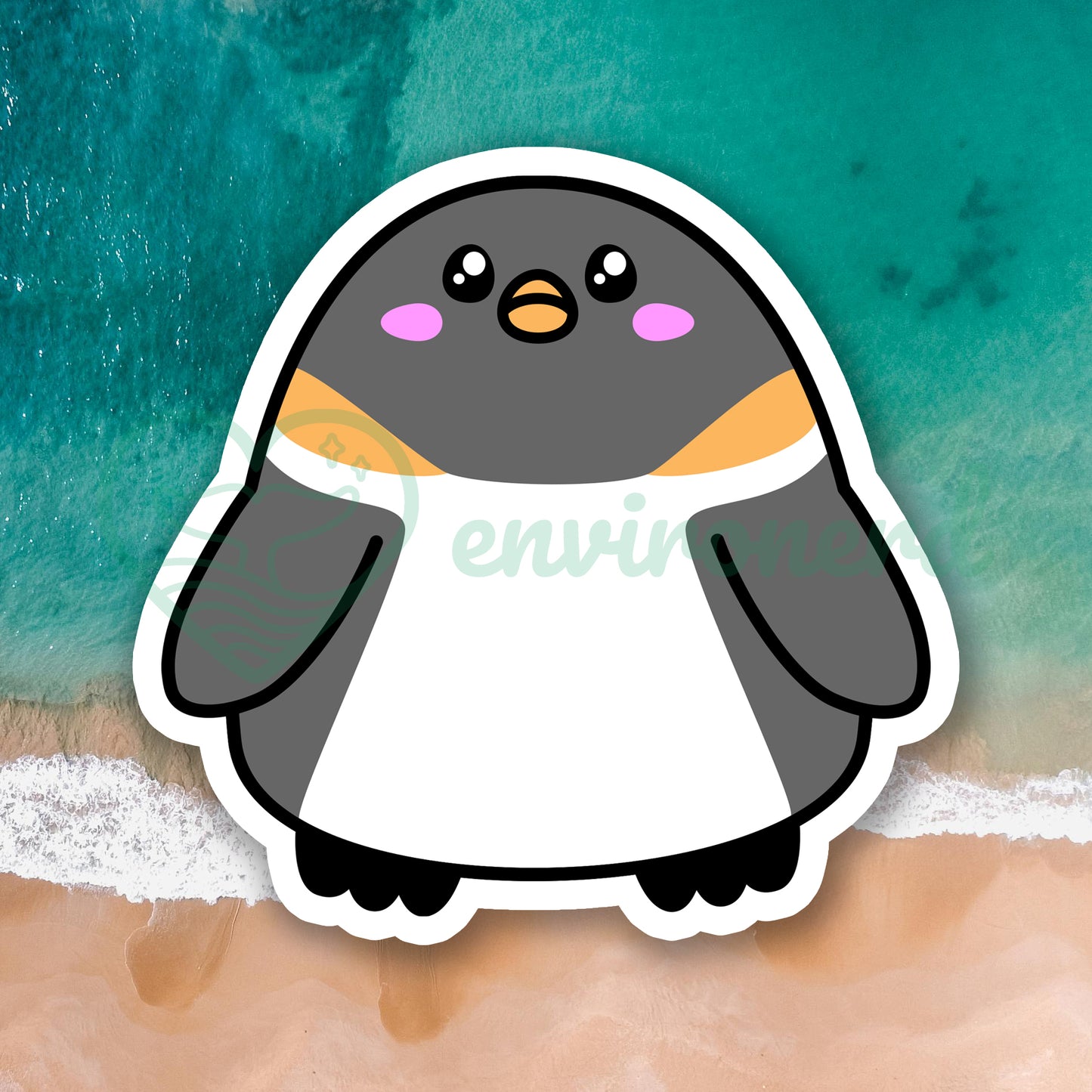 Penguin sticker