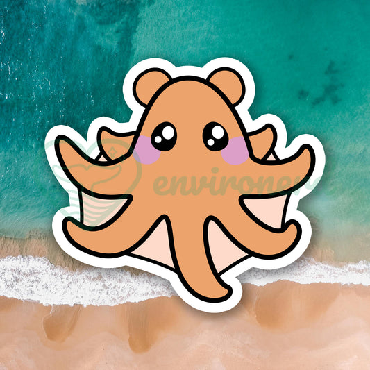 Vampire squid sticker