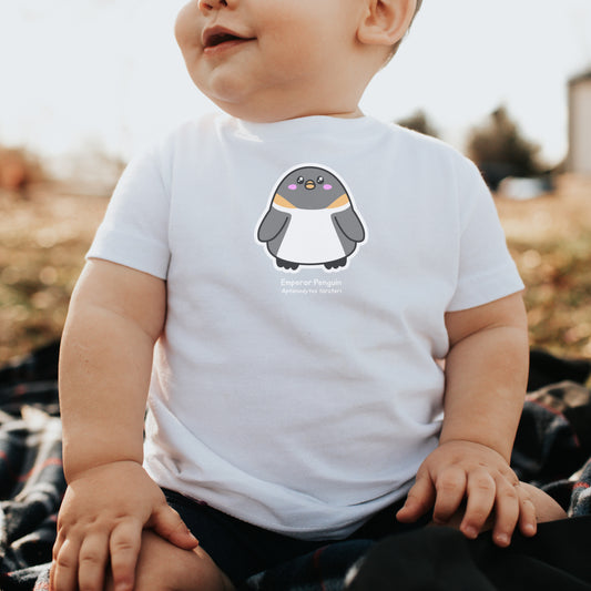 Emperor Penguin Baby Short Sleeve Tee