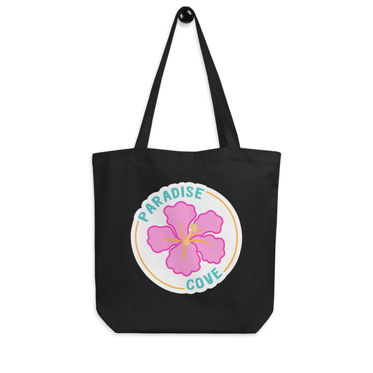 Paradise Cove Hibiscus Flower Eco Tote Bag