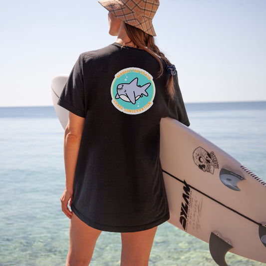 Manhattan Beach Shark Unisex T-Shirt