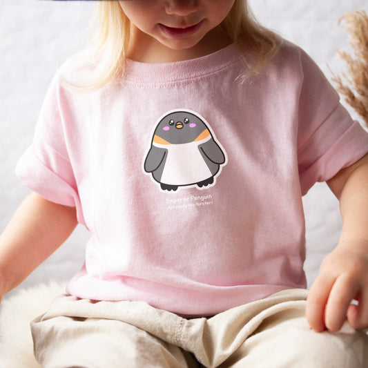 Emperor Penguin Toddler Short Sleeve Tee